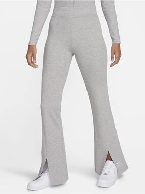 NIKE AIR High Waist Flare Split-Hem Leggings